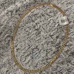 Nina Ricci Gold Necklace NWOT